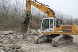 Recyclage béton, collecte de gravats, casse Aube