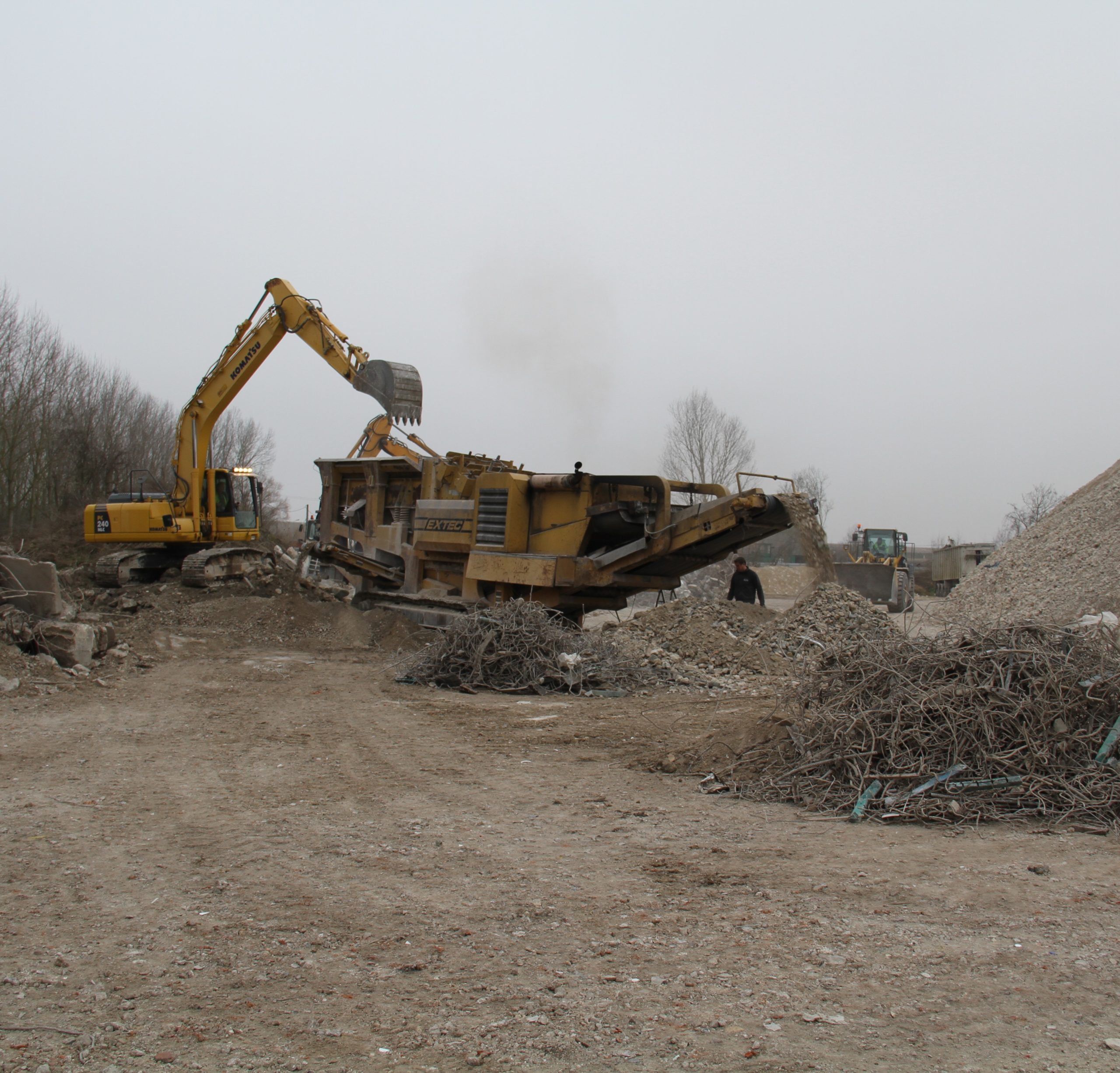 Recyclage béton, Adnot à Romilly sur Seine, Crancey, Provins, Aube, 10