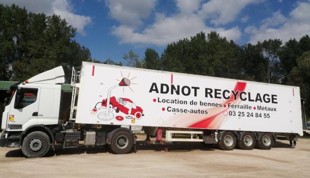 Traitement des déchets, Adnot, transport SMA, Aube, Marne, Seine et Marne